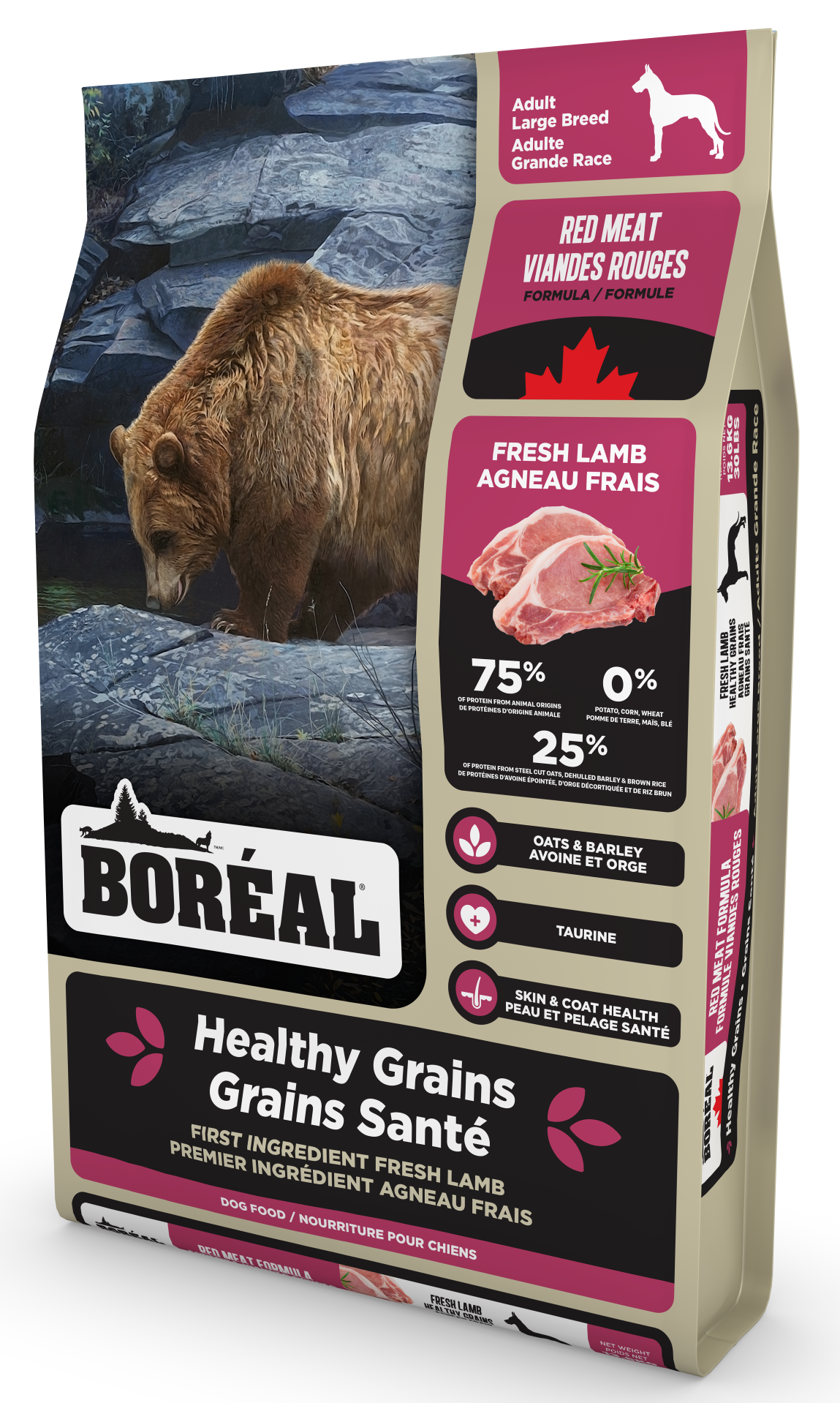 Healthy Grains Large Breed Red Meat